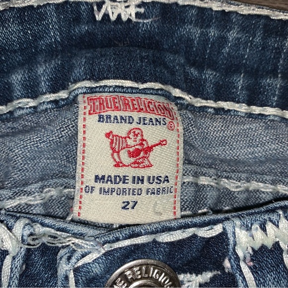 Womens size 27 True Religion Becky Super T jeans - Picture 15 of 15